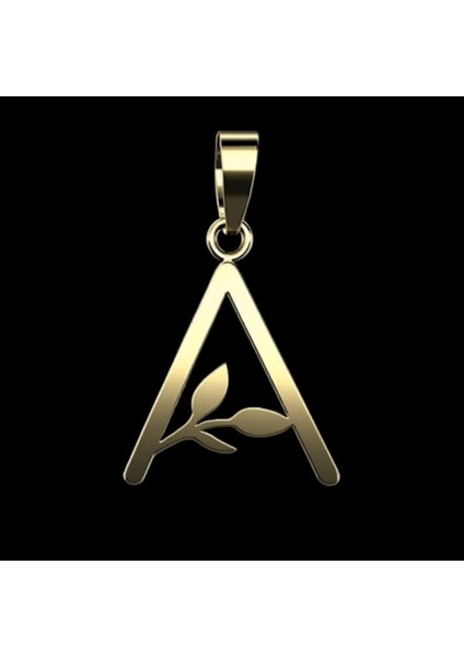 14 Ayar Altın Kolye Ucu Harf A GM9429 1 gr fırsatları