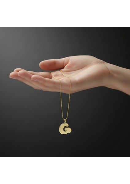 14 Ayar Altın Kolye Ucu Harf G GM9659 1 gr fiyatları