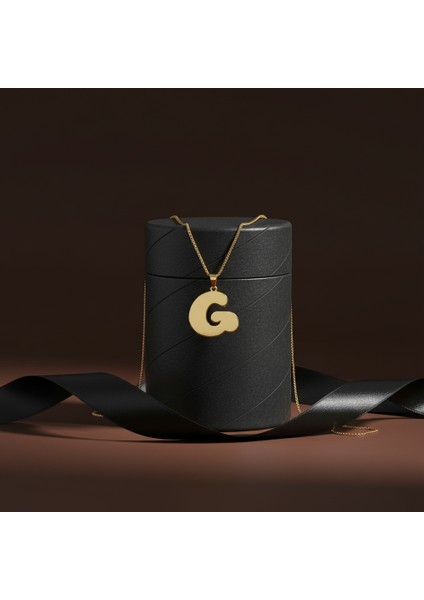 14 Ayar Altın Kolye Ucu Harf G GM9659 1 gr modelleri