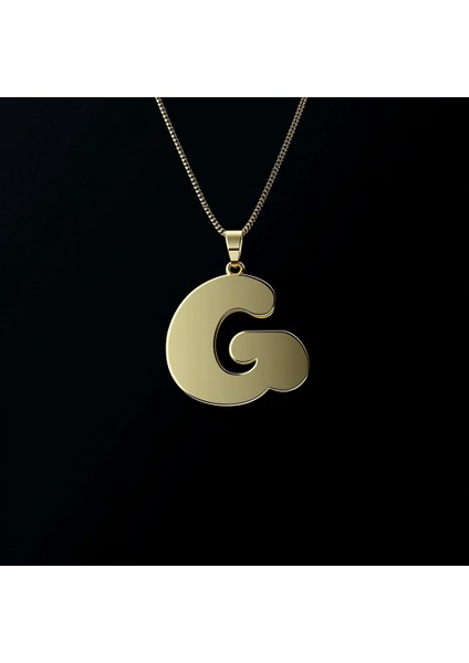 14 Ayar Altın Kolye Ucu Harf G GM9659 1 gr fırsatları