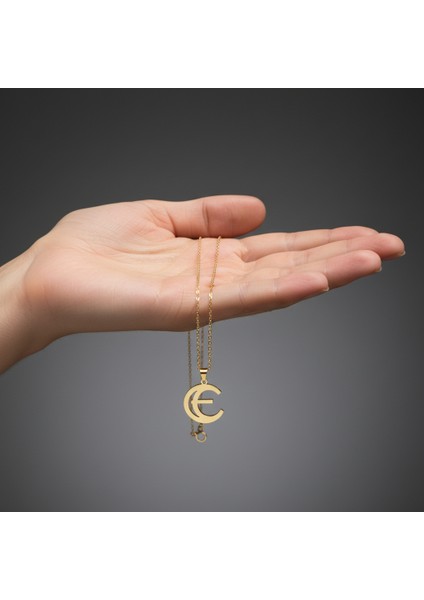14 Ayar Altın Kolye Ucu Harf E GM9521 1 gr fiyatları