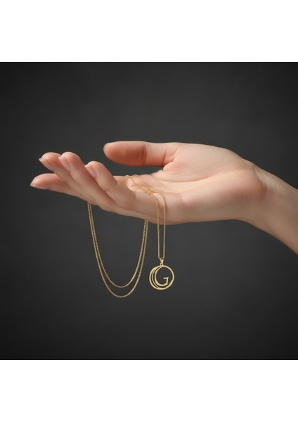 14 Ayar Altın Kolye Ucu Harf G GM9664 1 gr fiyatları