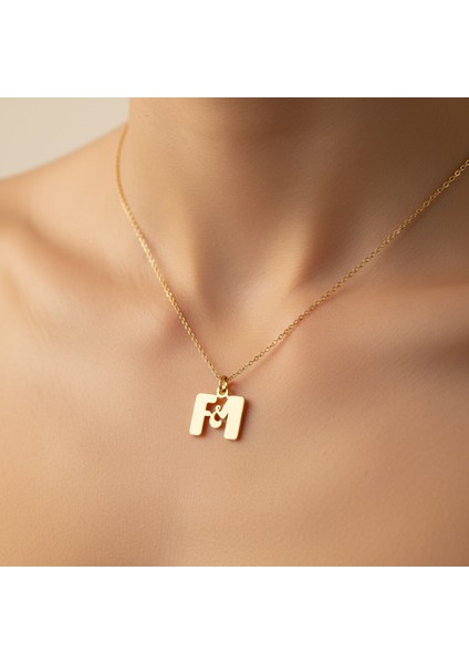 8 Ayar Altın Kolye Ucu F&m GM9803 1 gr