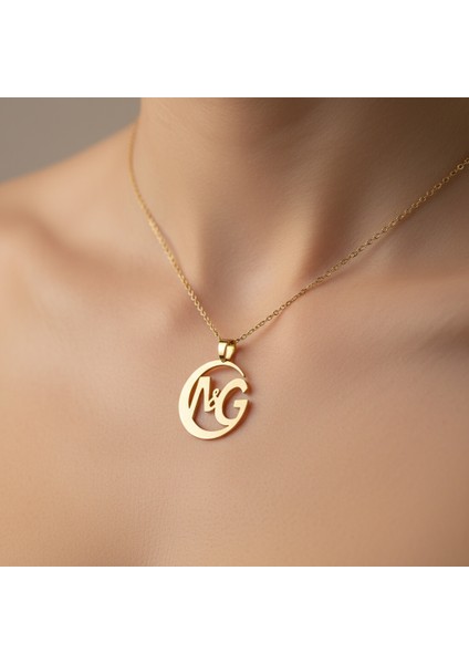 14 Ayar Altın Kolye Ucu M&g GM9873 0.5 gr