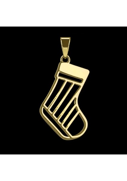 8 Ayar Altın Kolye Ucu Noel Çorabı GM9246 1 gr fırsatları