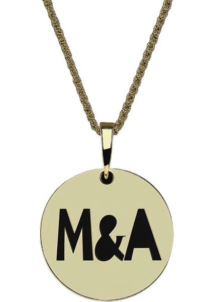 14 Ayar Altın Kolye Ucu A&m GM9736 1 gr