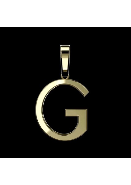 14 Ayar Altın Kolye Ucu Harf G GM9676 1 gr fırsatları