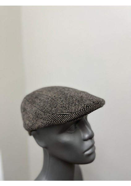 Erkek Desenli Kaşe Kışlık Kasket – Arkası Lastikli Standart fiyatları