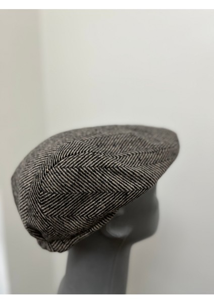 Erkek Desenli Kaşe Kışlık Kasket – Arkası Lastikli Standart modelleri