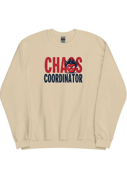 Teacher Sweatshirt – Chaos Coordinator Unisex Sweatshirt. Eğlenceli Öğretmen Hediyesi. fiyatları
