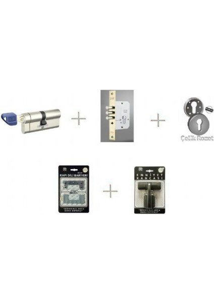 Eski Çelik Kapılar Için Çelik Kapı Güçlendirme Seti