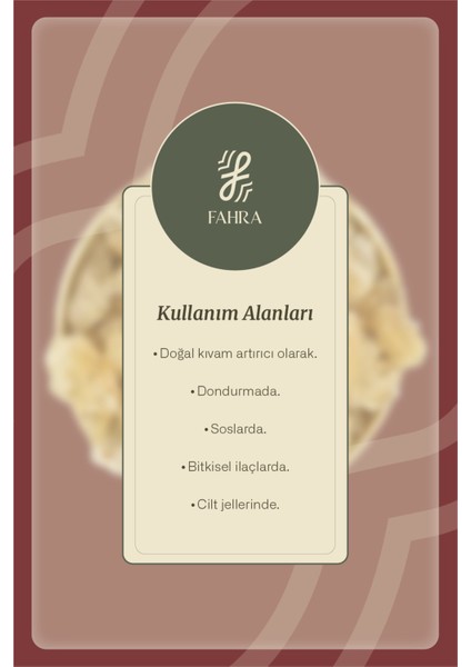 Kitre 250 G – Doğal Bitkisel Kıvam Verici modelleri