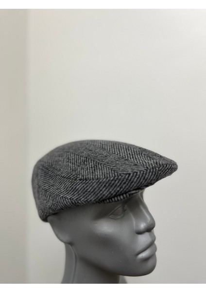 Erkek Desenli Kaşe Kışlık Kasket – Arkası Lastikli Standart fiyatları