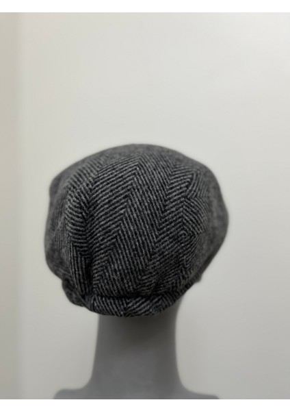 Erkek Desenli Kaşe Kışlık Kasket – Arkası Lastikli Standart fırsatları