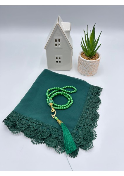 Çeyizlik, Hediyelik, Bohçalık, Kutulu Namaz Örtüsü ve Inci Tesbih Seti (Mevlit Sünnet Hac Umre) fiyatları