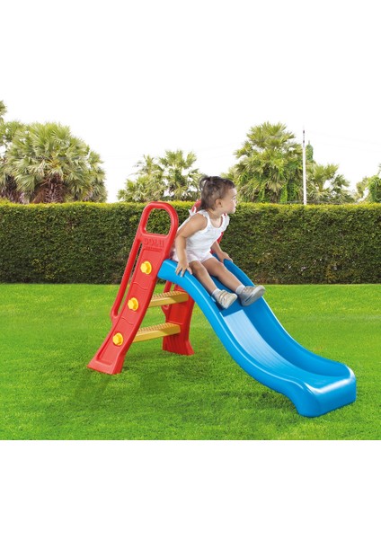 Junior Su Kaydırağı Kırmızı | 24+ Ay Çocuk Kaydırak | 60,5 × 135 × 90 cm fiyatları