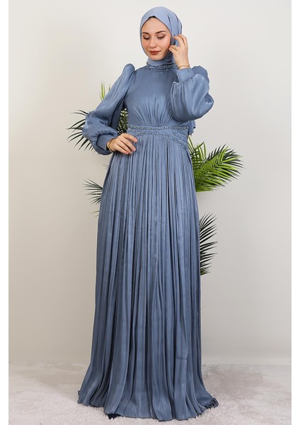 Meryem Boncuk Abiye Indigo fırsatları