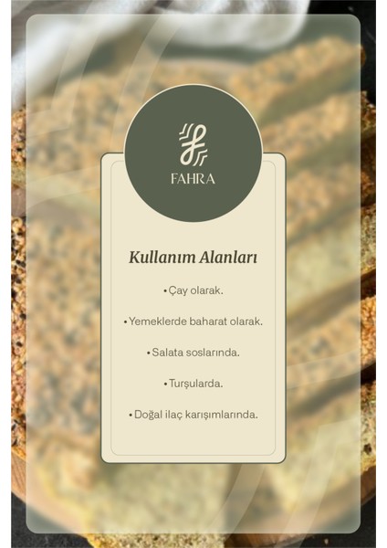 Karnıyarık Otu Tohumu 250G – Sindirimi Destekleyici, Glutensiz fırsatları