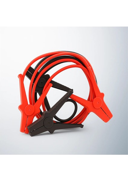 600 Amper Akü Takviye Kablosu 2.2 Metre 16MM² 6V/12/24V Araç Araba Akümülatör Sarj Fermuar Çantalı