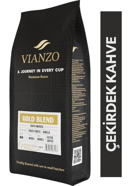 Gold Blend Öğütülmüş Filtre Kahve, %100 Arabica 1000 G