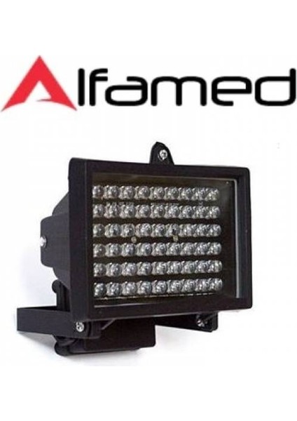 81 LED 940NM Ir Cctv Güvenlik Kamera Için Kızılötesi Aydınlatıcı Kurulu Ampul Beyaz GRİ