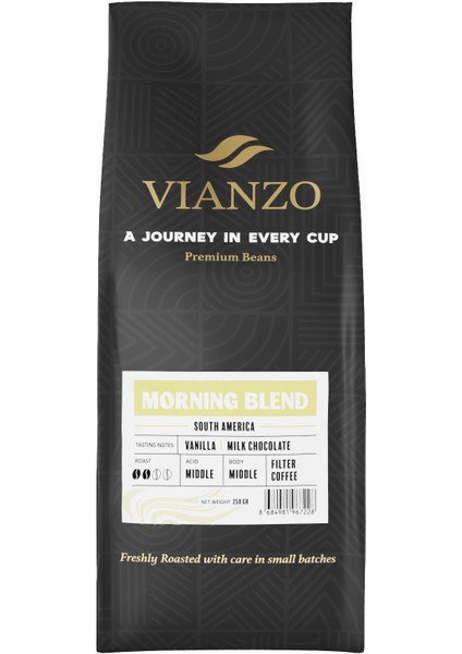 Morning Blend Öğütülmüş Filtre Kahve, %100 Arabica 250 G fiyatları
