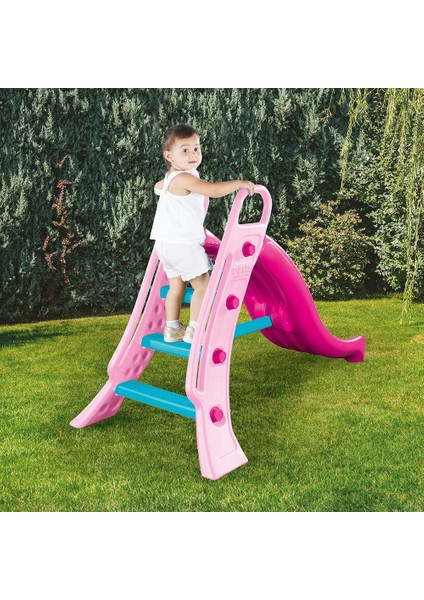 Büyük Su Kaydırağı Pembe | 24+ Ay | 77,5×165,5×104 cm | Su Bağlantılı & Standart Kullanım