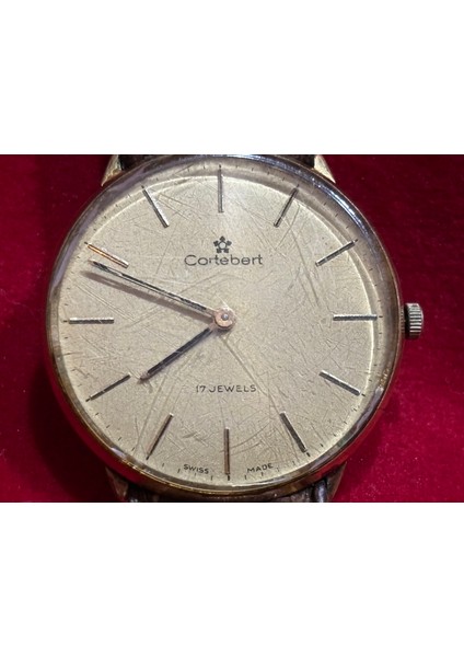 1960 Lar Cortebert 17 Jewels Kurmalı Kol Saatı - Çalışır Durumda indirimleri