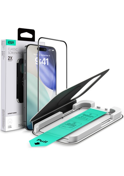 Apple iPhone 17 Pro Max Ultrafit Classic Cam Ekran Koruyucu