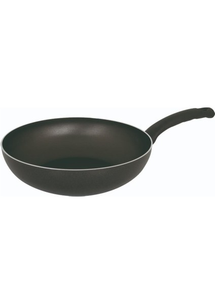 Teflon Wok Tava - 24 cm Cam Kapaklı fiyatları