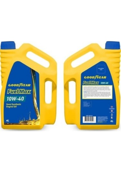 Fuel Max 10W-40 Sl/cf Sentetik Motor Yağı 4 L