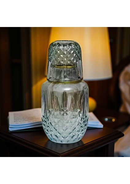 Audrey Başucu Sürahisi Yeşil Gold - 525 ml fiyatları