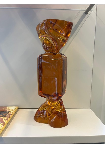 Amber Reçine Şeffaf Şeker Obje- Dekoratif süs eşyası fiyatları