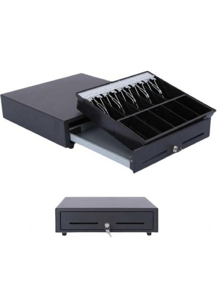 MK-410 Metal Para Çekmecesi 5 Gözlü Metal Mekanizma (41 x 41 x 11 Cm) fiyatları