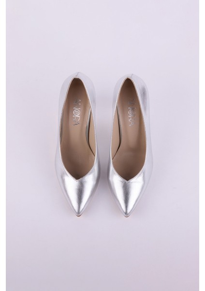 Hakiki Deri Rugan Topuklu Kadın Ayakkabısı 25HSY112 modelleri