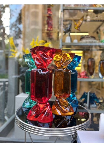 Reçine Şeffaf Kırmızı Şeker Obje fırsatları