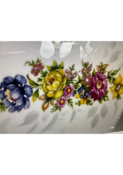 Limoges El Boyama Porselen Tepsi - 40 cm x 16 cm Ölçülerinde fiyatları