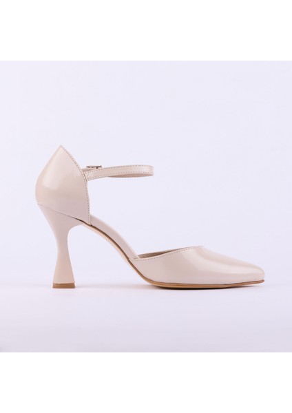 Hakiki Deri Rugan Topuklu Kadın Ayakkabısı 25HSY00KY indirimleri
