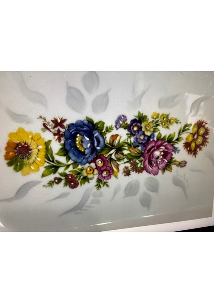 Limoges El Boyama Porselen Tepsi - 40 cm x 16 cm Ölçülerinde indirimleri
