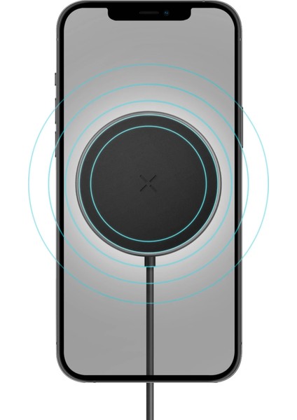 Magdrive 2in1 Izgara Klipsli ve Vantuzlu 15W Kablosuz Şarjlı Manyetik Magsafe Araç Tutucu - Siyah fırsatları