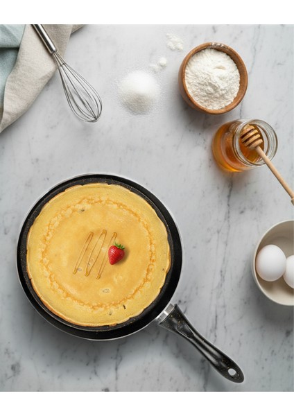 Granit Siyah Krep Bazlama Gözleme Tavası 30 cm modelleri