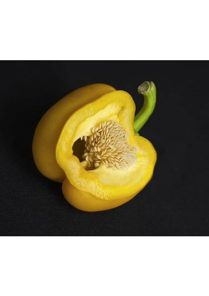 20 Adet Organic Canary Yellow Bell Biber Tohumu