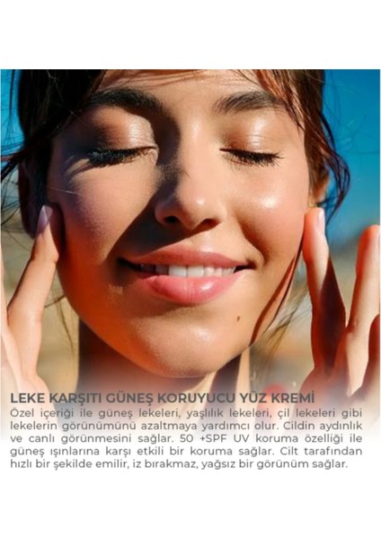 Leke Karşıtı Spf 50+ &power Tone-Up Ton Eşitleyici Spf 50+ Güneş Kremi 2X50 ml fiyatları