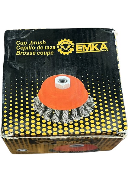 Burgulu Çanak Fırça 100 mm