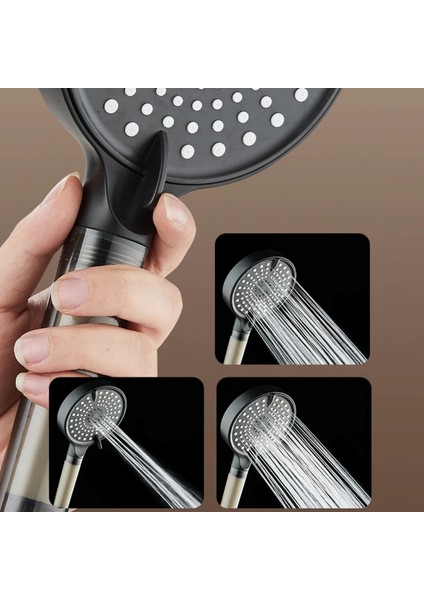 120 mm Filtreli Duş Başlığı + 3 Adet Yedek Filtre | Extra Büyük Panel, Basınç Artırıcı Su Jeti, Saç ve Cilt Dostu indirimleri