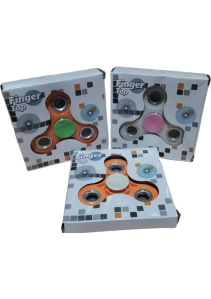 Stres Giderici Spinner Çark | Yuvarlak Üç Rulmanlı Stres Çarkı, El Oyuncağı