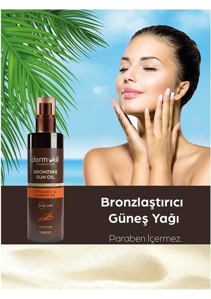 Bronzlaştırıcı Güneş Yağı 200 ml x 2 Adet modelleri