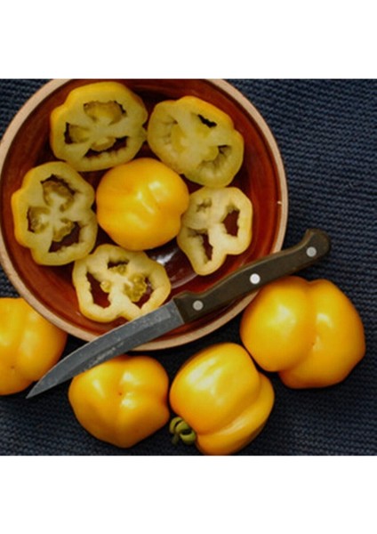 20 Adet Yellow Ruffled Domates Tohumu