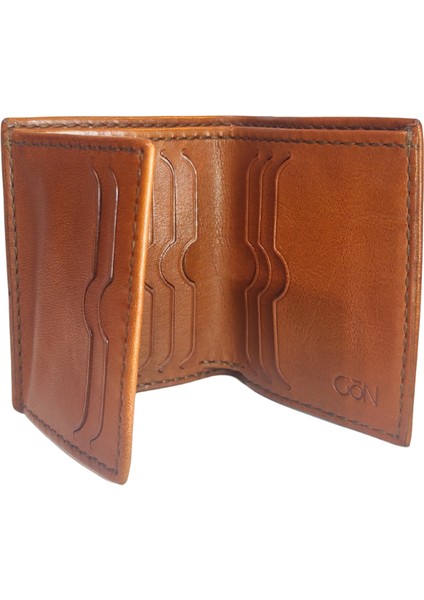 El Yapımı (HANDMADE) Kare Deri Erkek Cüzdan DUNE fiyatları