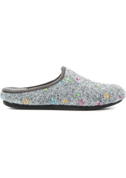 Missy 32907-087 Kadın Kışlık Ev Terliği Gri 36-40